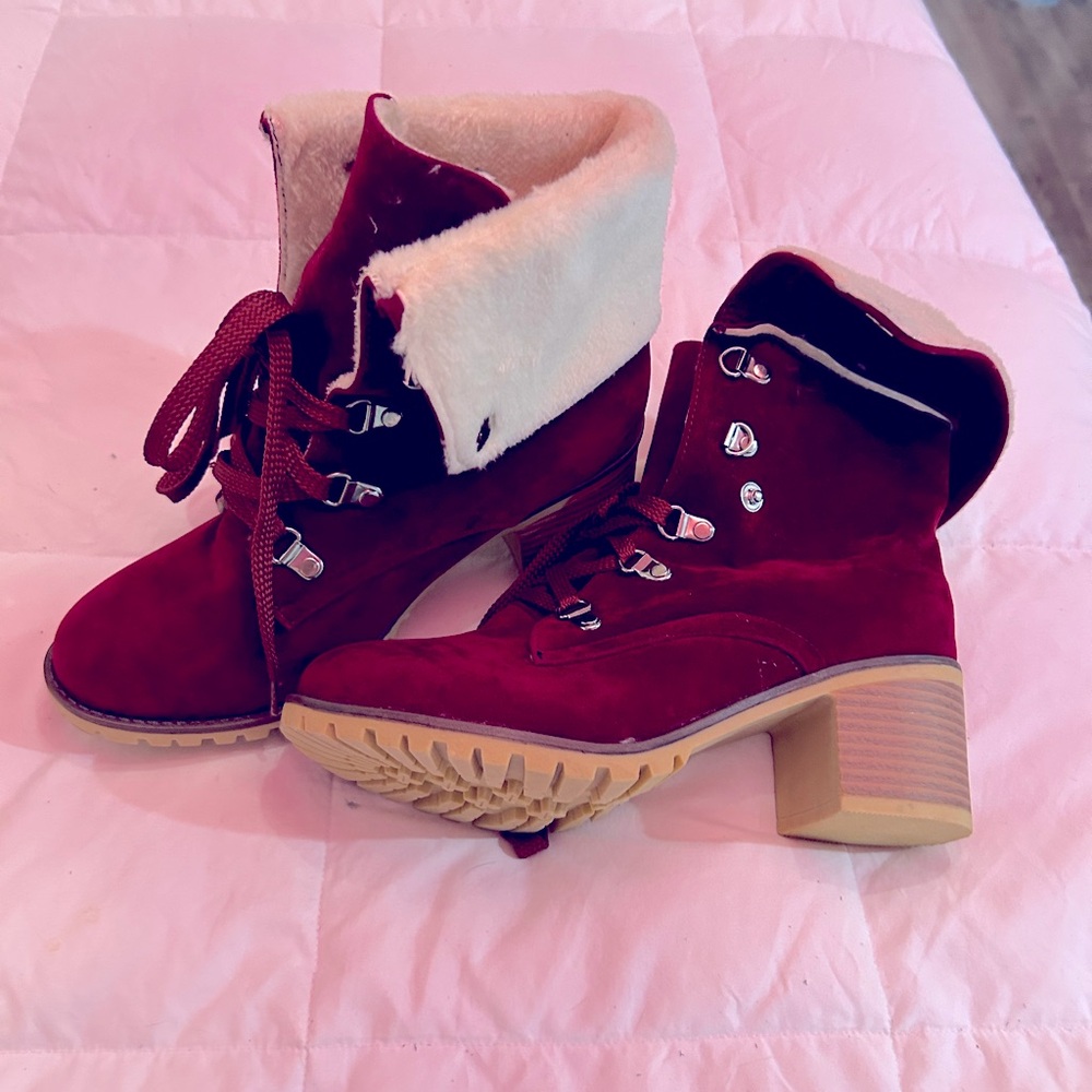 Cute Suede Boots
